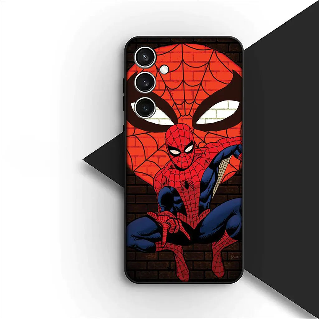 Phone Cover for Motorola Moto G86 G57 E14 E15 G14 G34 G35 G84 G24 A54 G15 Power E22 Casing Soft Case Spider Man Marve Spiderman