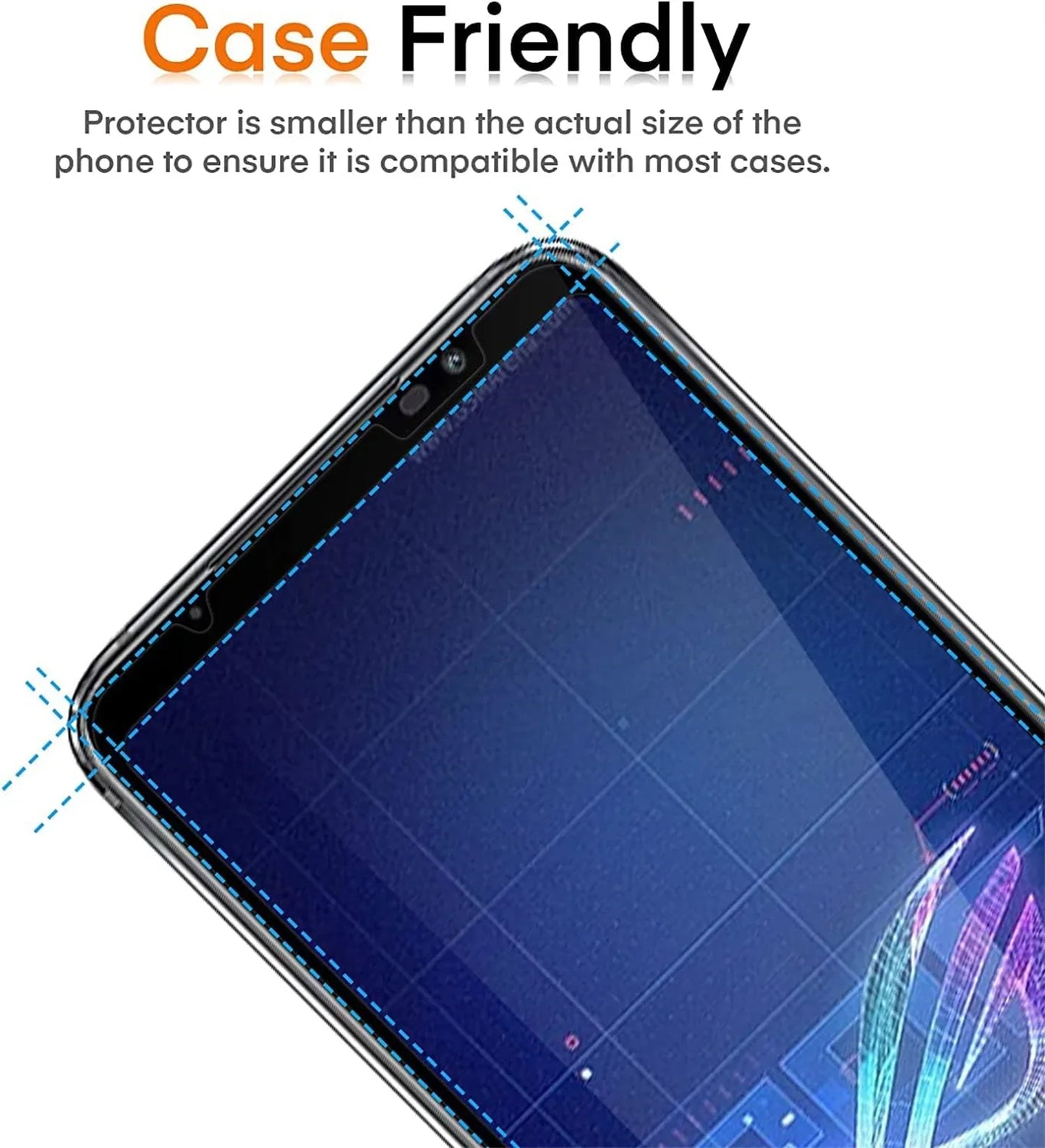 Tempered Glass For ASUS ROG Phone 6/6 Pro/ 6D/ 6D Ultimate 6 Batman Edition Screen Protector Glass Film