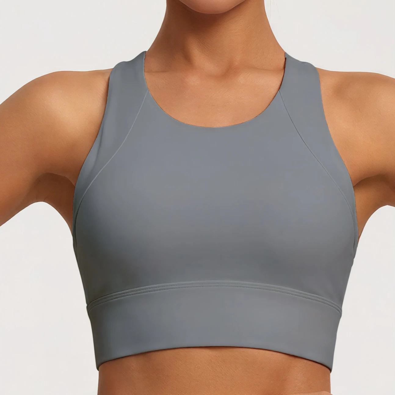 New Women's Sports Yoga Tank Top Halter Neck, Sexy Running Bra with Built-in Pads High-Intensity Shock-Absorbing Bra Tennis L