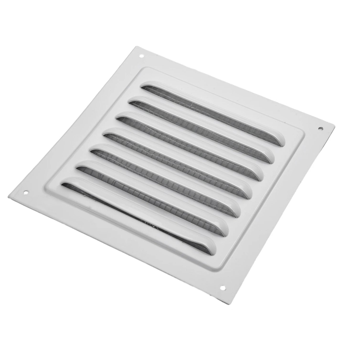 Air Vent Grille Ventilation Cover Metal Square Vent Insect Screen Cover Aluminum Vents Plate Louver Air Outlet Fresh System