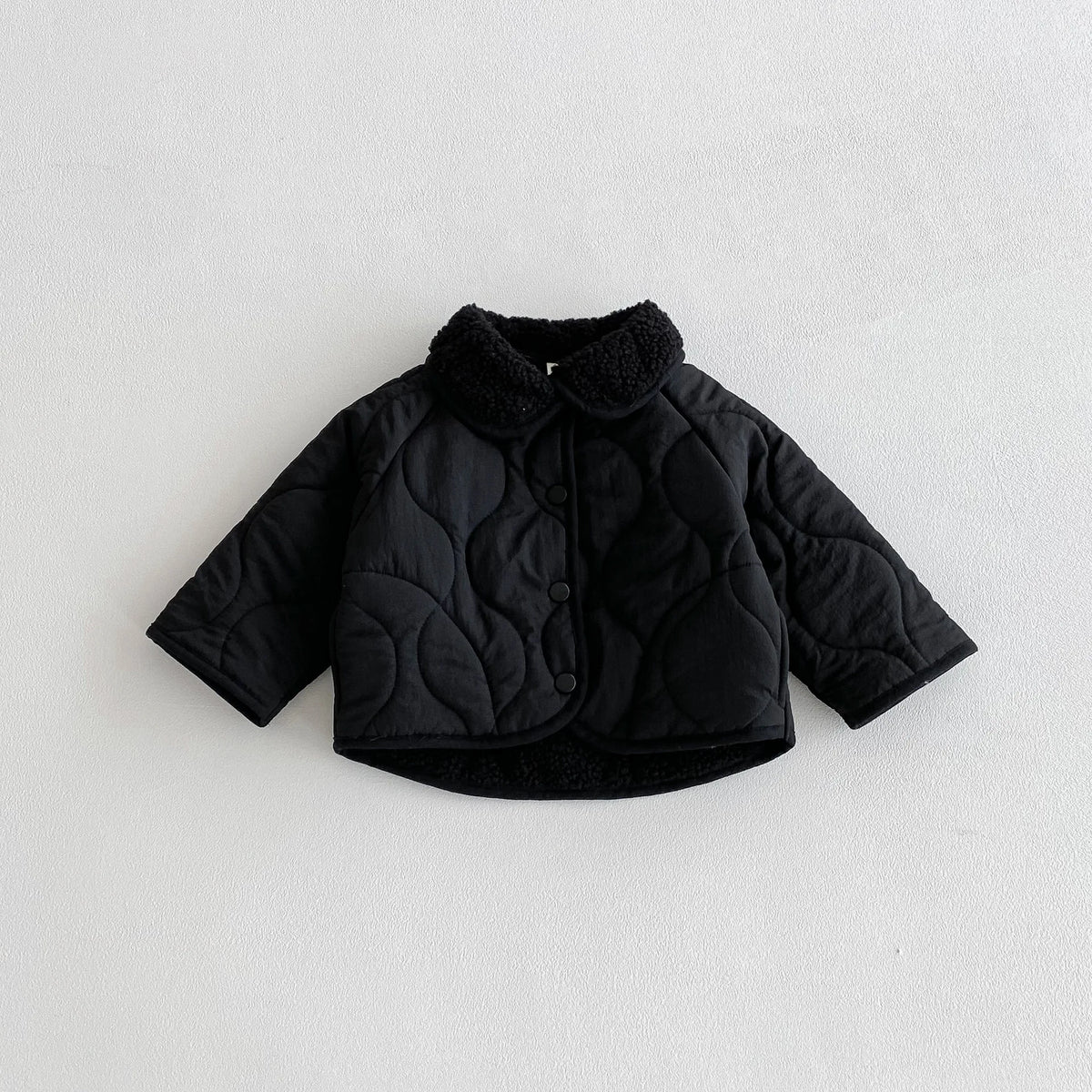 Kids Long Sleeve Warm Home Clothes Toddler Kids Girl Clothes 1-6Y Korean Retro Plus Velvet Baby Boy's Coat 2025 Autumn Winter