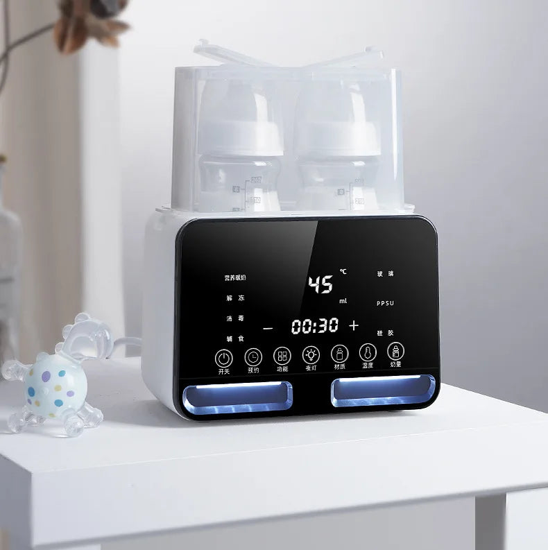 TINSOL Smart Milk Warmer Baby Bottle Thermos Multi-functional Quick Baby Products Breastmilk Warmer Bottle Sterilizer