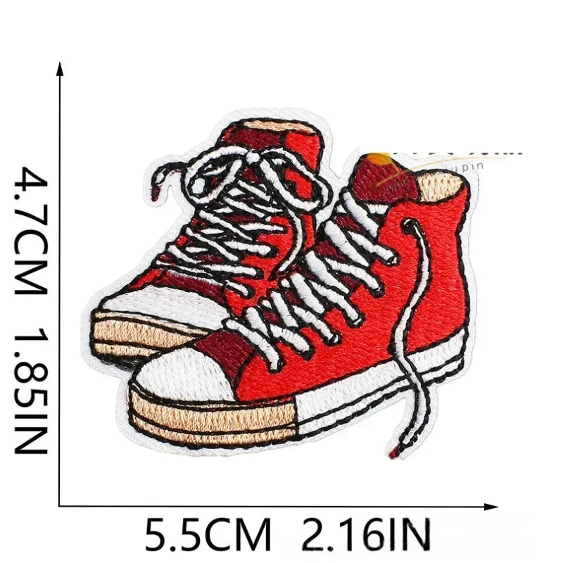 Halloween Themed Style Embroidere Costume Punk DIY Sewing IronCostume Hot Stick Patch