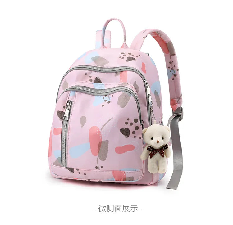 Fashion Mummy Travel Stroller Bag Large Capacity Mother Bag Carrying Pregnant Baby Nappy Backpack Activity Baby Diaper Backpack