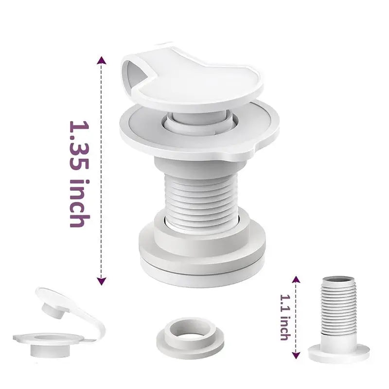 Hot Trend-Cooler Drain Plug Cooler Plug Replacement Triple Snap Drain Plug Cooler Plug Assembly For Coolers