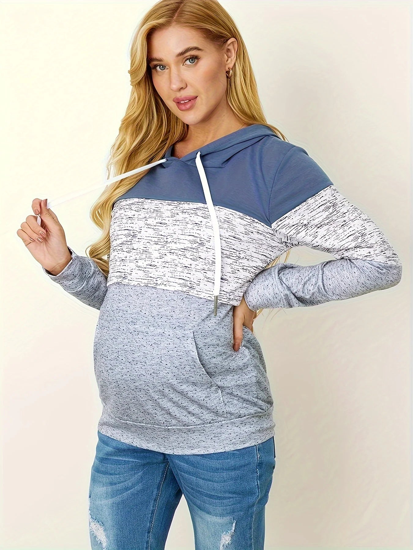 Maternity Pajamas Shorts Womens Maternity Long Sleeve Crew Neck Printed Nursed Tops T Shirt For Breastfeeding Pregnancy Clothin