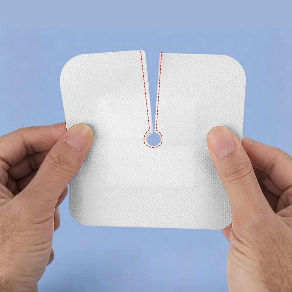 5-100Pcs Drainage Tube Sterile Applicator Catheter Fixation Patch for Drainage/Biliary/Renal Biopsy Catheters Adhesive Patch