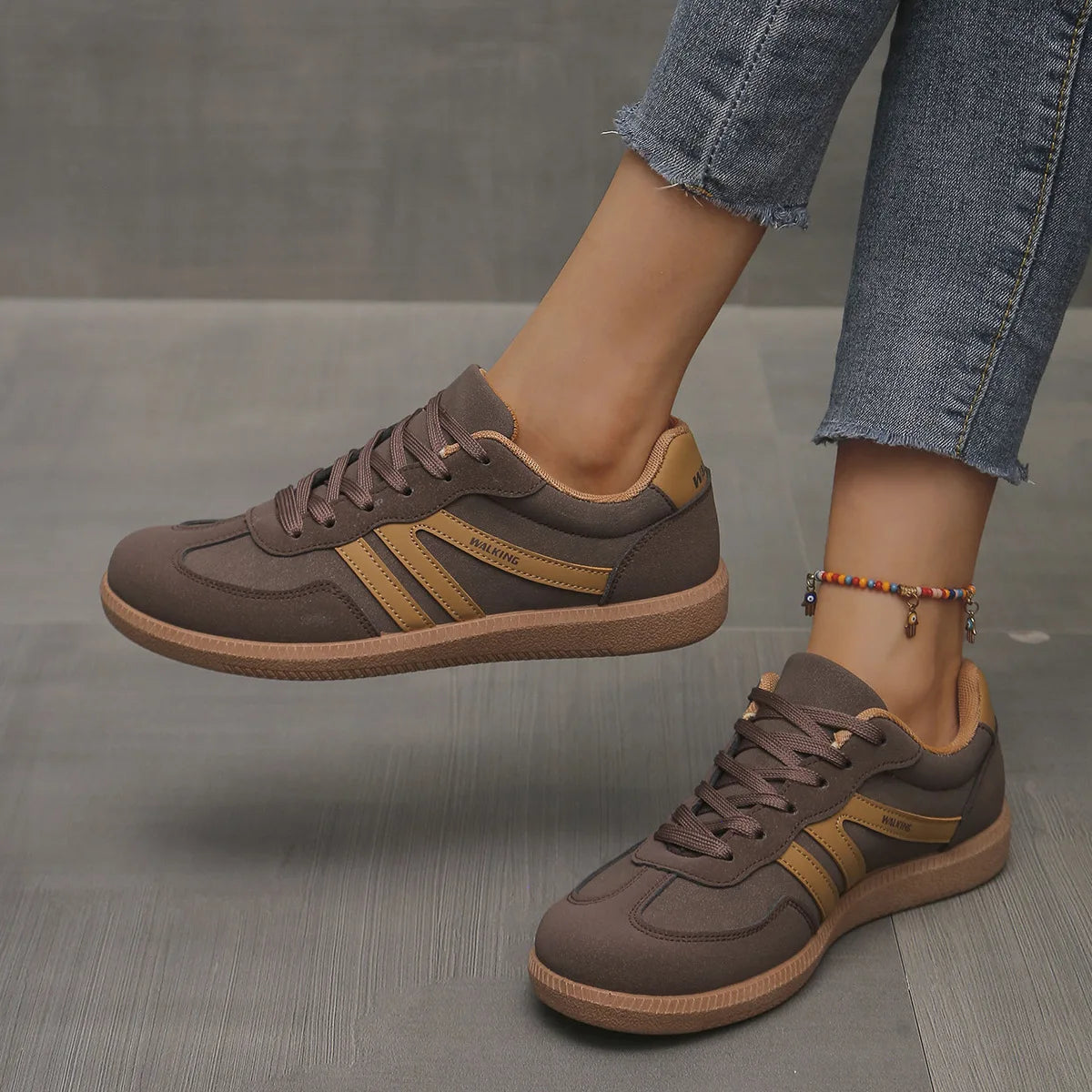 Women Sneakers 2025 Spring New Luxury Flat Loafers Comfortable Slip on Soft Female Sneakers Lightweight Outdoor Shoes for Women