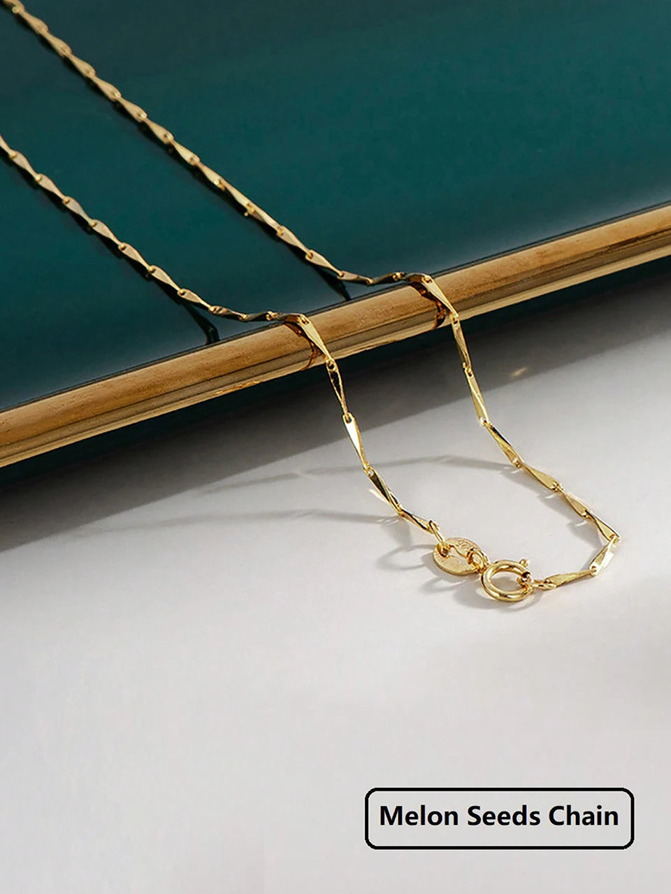 GRA 40cm 45cm Minimalist Female Necklace for Women on Neck Real 925 Sterling Silver Chain Necklaces Girls Fashion Fine Jewelry