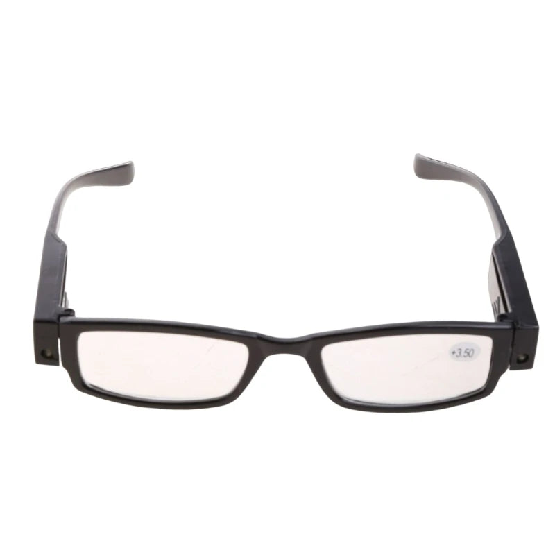 Multi Strength LED Reading Glasses Eyeglass Spectacle Diopter Magnifier Light UP New Drop Shipping