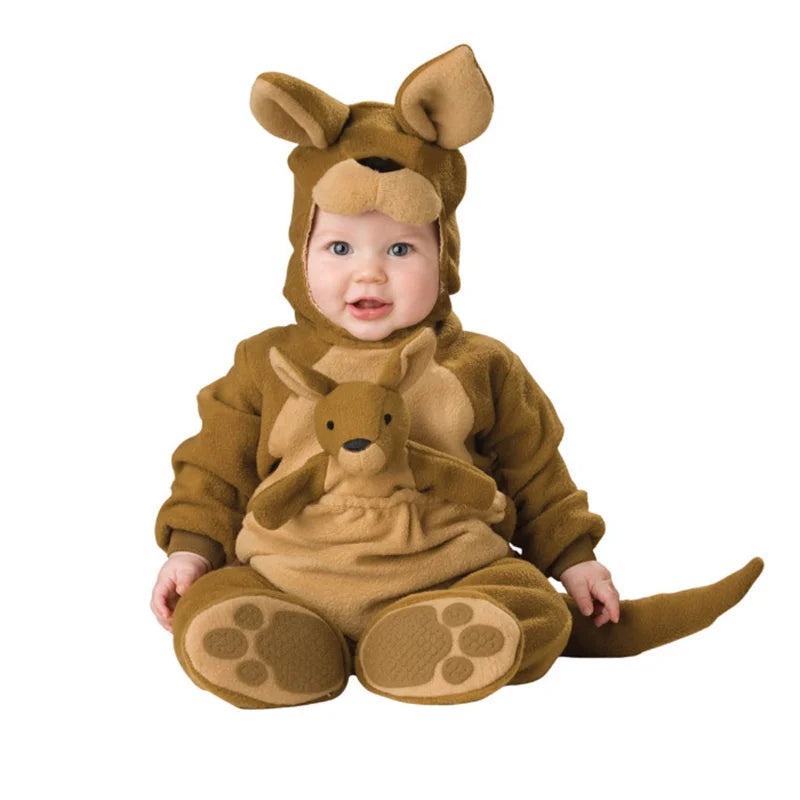 New Arrival High Quality Baby Boys Girls Halloween Dinosaur Costume Romper Kids Clothing Set Toddler Co-splay Triceratops