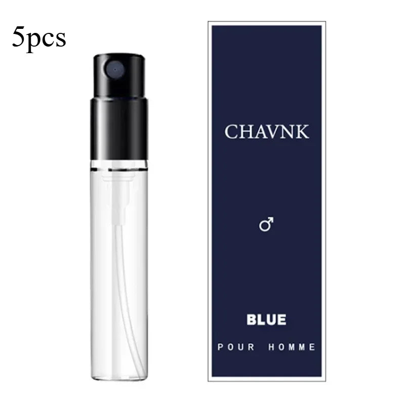 5pcs 3ml Q Style Brand Pheromone Perfume for Women Men Atomizer Beautiful Packaging Fashion Lady Sample Long Lasting Taste
