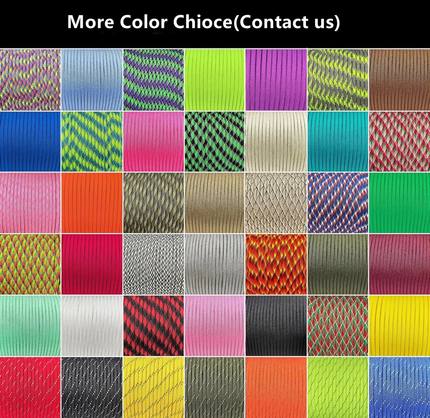 9 Core 650lb Paracord 30/50100m Dia.4mm Military Standard Parachute Rope Tent Accessories For Survival Bracelet DIY Making