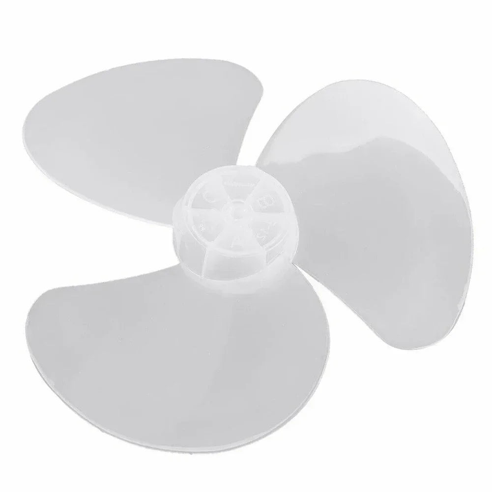 12 Inches Plastic Fan Blade Three-leaf Blades Standing Pedestal Floor Wall Fan Accessories Fans Replacement Parts