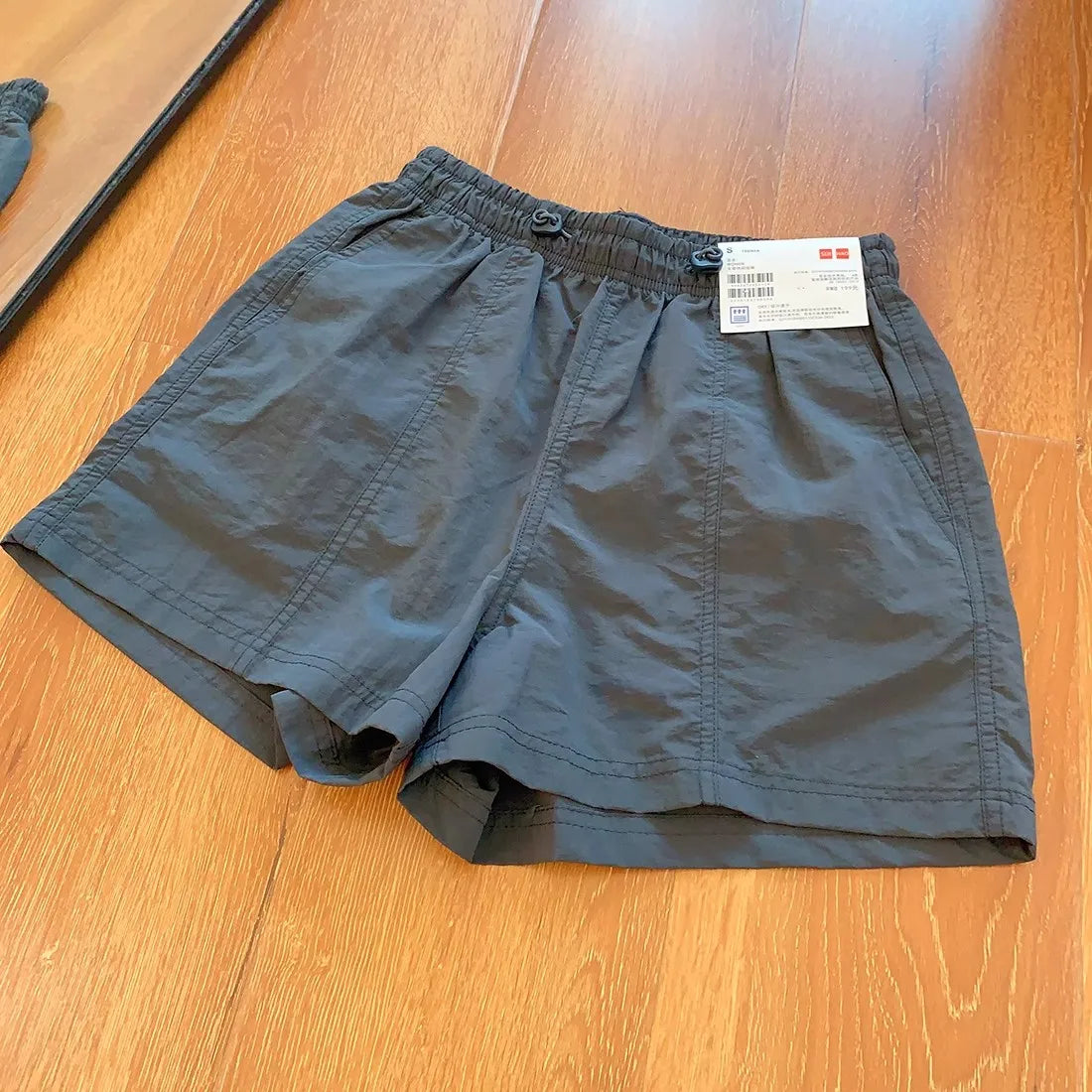 Summer New Women's Casual Thin Quick Dry Sport Shorts High Waist Wide Leg Pants High Waist Absorb Sweat Summer Fashion