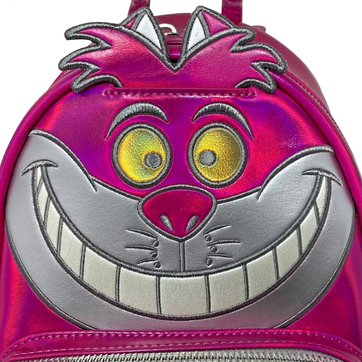 Loungefly Alice in Wonderland Cheshire Cat Mini Backpack Wallet Snap Flap Bifold