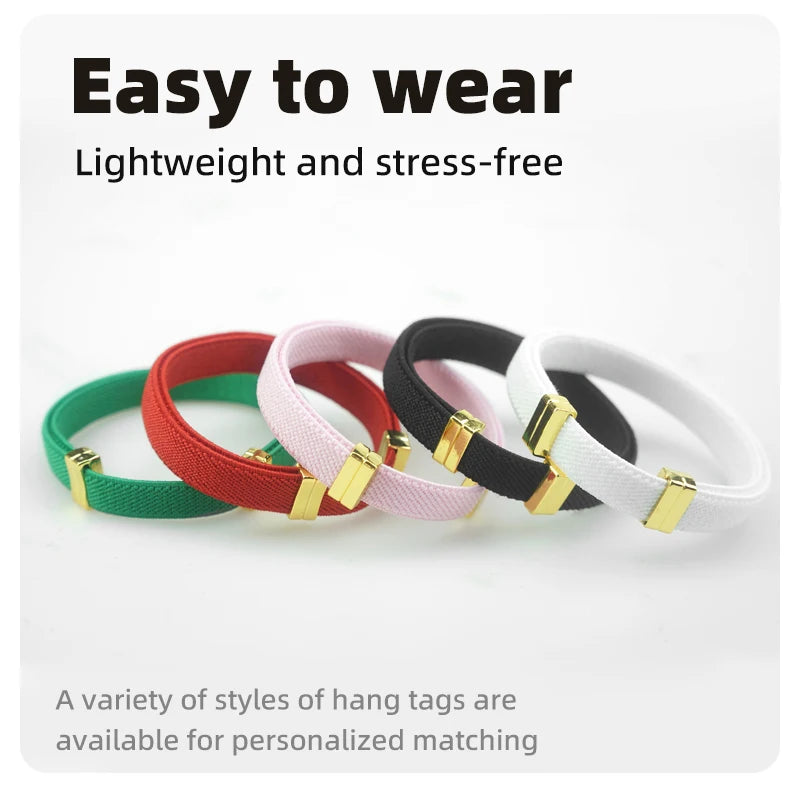 Cute Breakaway Cat Collar with Customized Name Tag Elastic GPS Tracker Kitten Collar with Air Tag Holder Adjustable Pets Collars