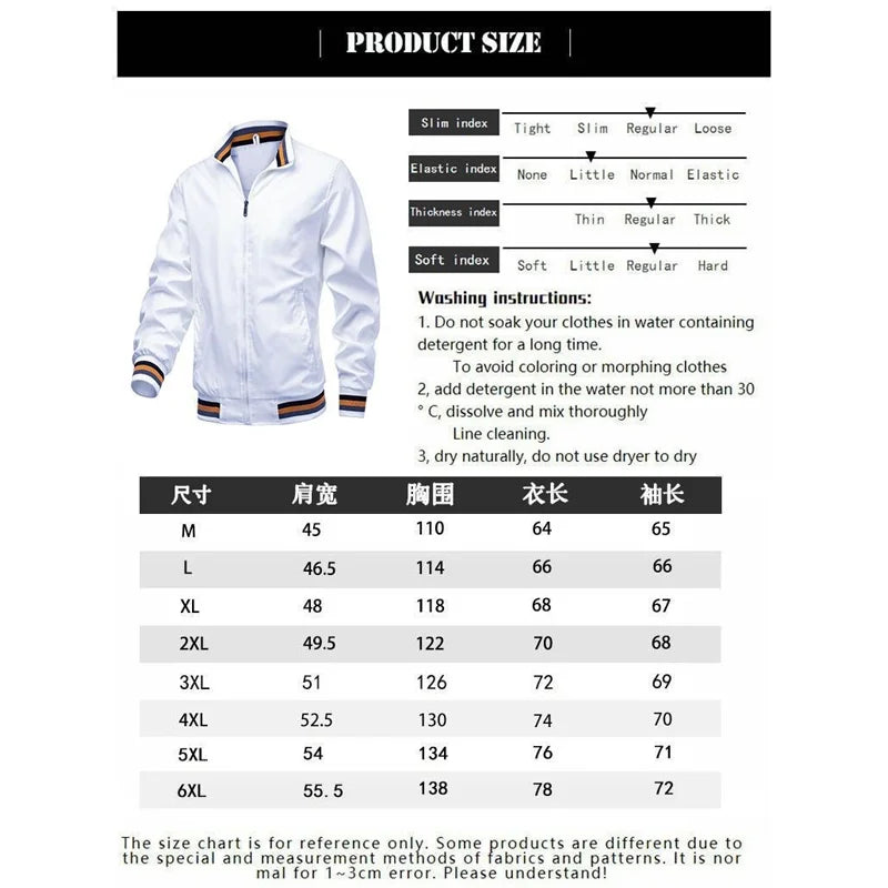 Autumn Winter Men's Stand Collar Casual Zipper Jacket Outdoor Sports Coat For Harley Davidson Motorcycle Styling Accessories