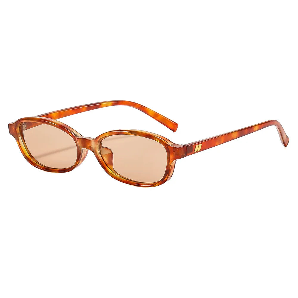 Retro Rectangle Sunglasses Women Men Fashion Small Frame Sun Glasses Classic Shades UV400 Protection Eyewear for Female Male