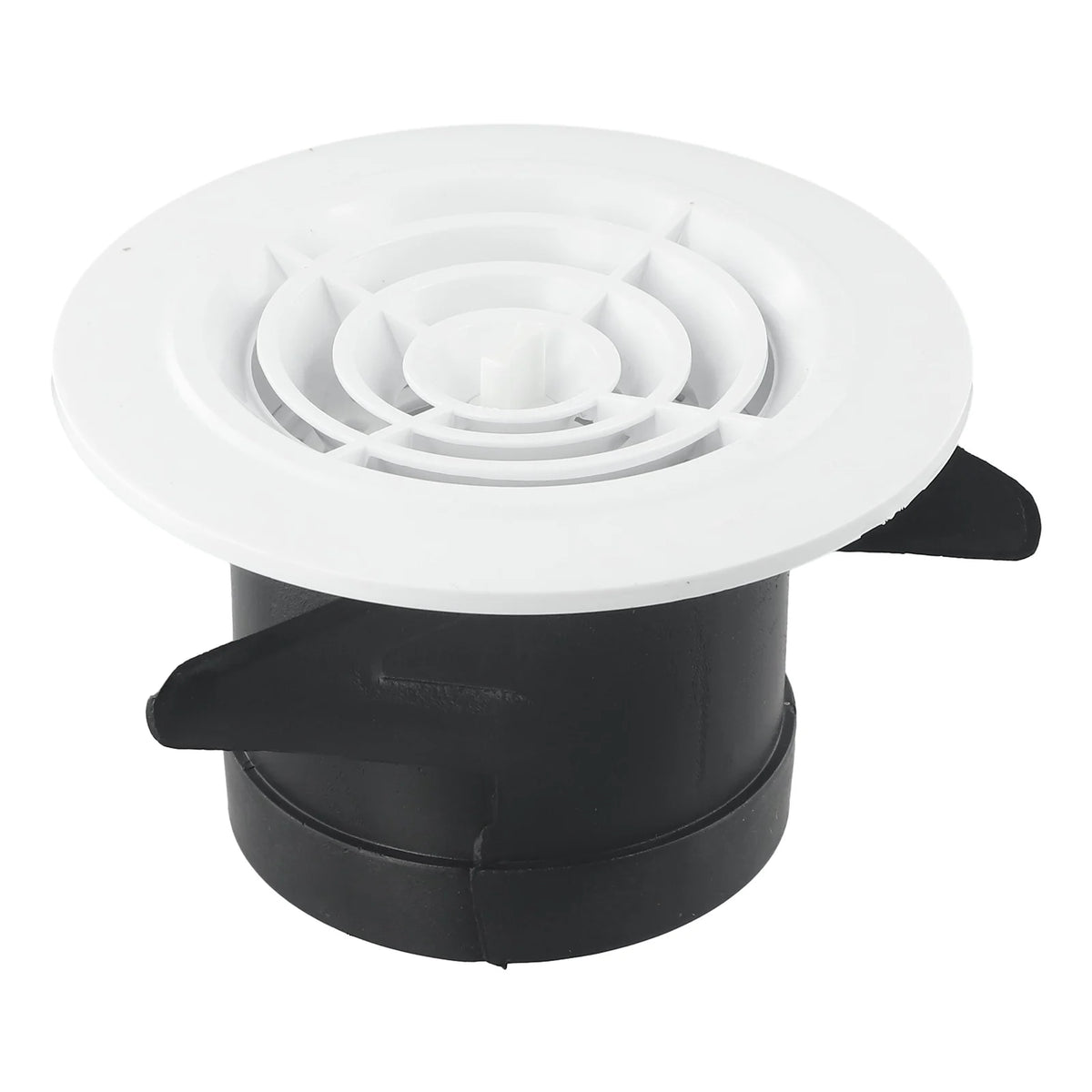 1pc Vent Grill For Hole 75-200mm Round Adjustable Wall Interior Vent Ventilation Grille Cover Exterior Wall Ducting Ventilation