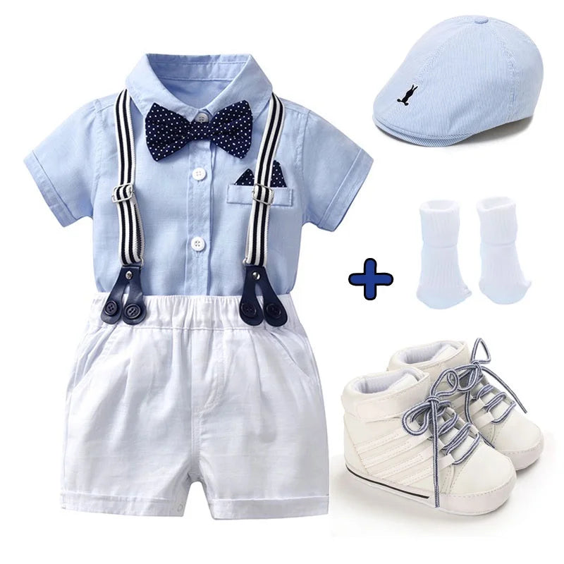 Boss Baby Outfit for 1 Year Old Baby Boy Outfit for Christening Set 1st Birthday Wedding Party Newborn Formal Gentlemen Costume