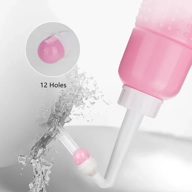 500ML Peri Bottle for Postpartum Care Feminine Hygiene MomWasher Portable Perineal Cleanser After Birth Baby Showers Essential