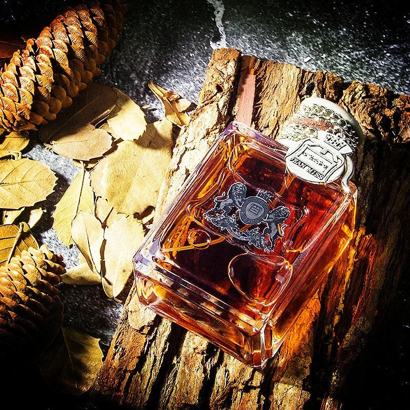 Men's Perfume 100ML Ebony Men Sandalwood Perfume Spray Flirting Pheromone Long Lasting Romance Attract Women Valentine Day Gift