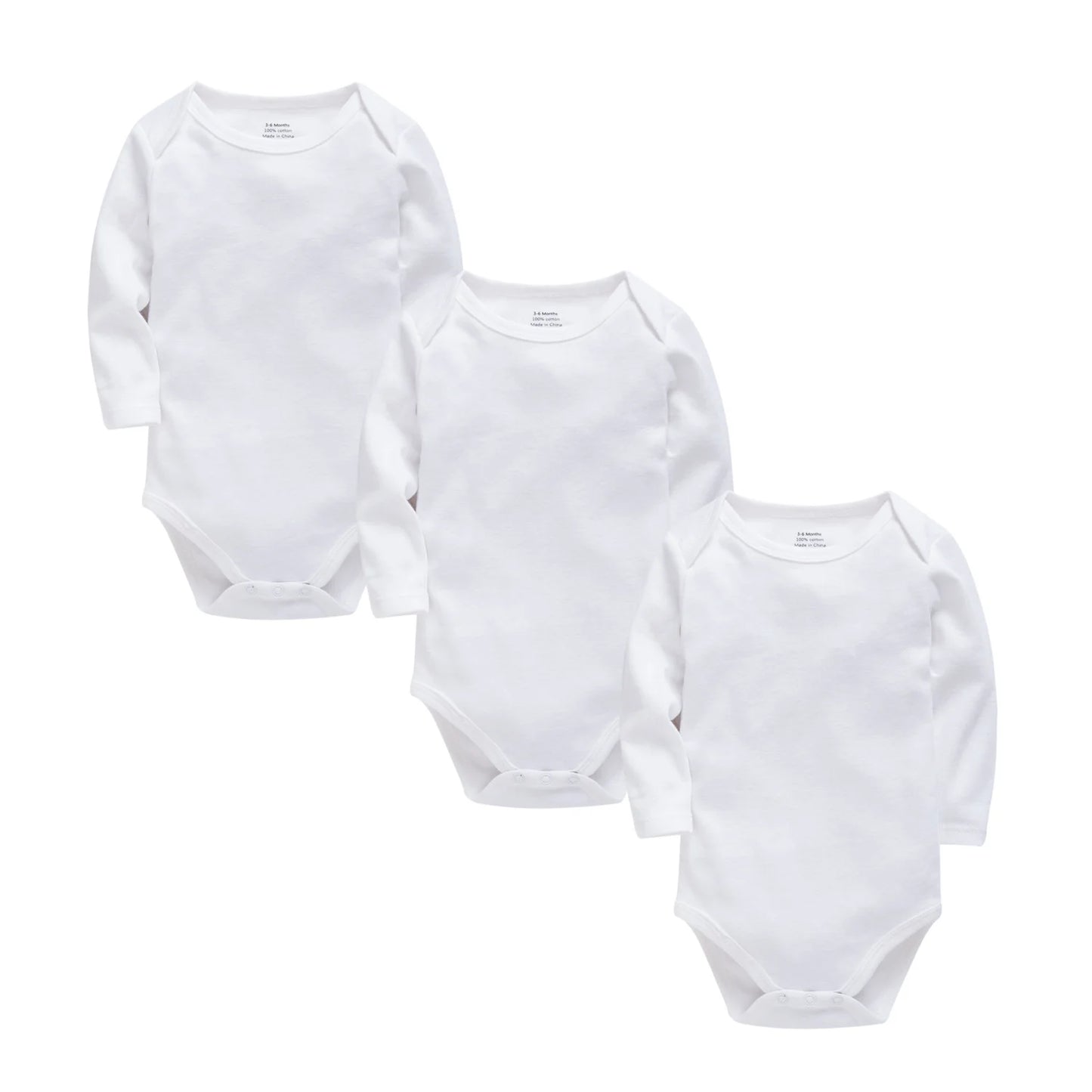 Honeyzone 3PCS/Sets Red Unisex Baby Bodysuit Loungewear Soft Long Sleeve Cotton One-Piece Jumpsuit Newborns Baby Clothing Babies
