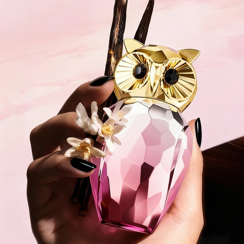 Perfume Spray,Coffee Vanilla Floral Fruity Women Scent,Owl Queen Citrus/Peony/ Jasmine/Musk/Sandalwood/Patchouli Fragrance Mist
