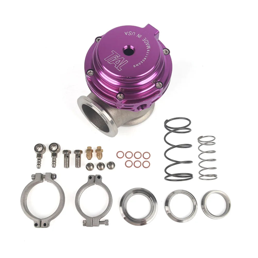 Car Universal 44mm V Band External Wastegate Kit 24PSI Turbo Wastegate For Supercharge Turbo Manifold Car Accessories