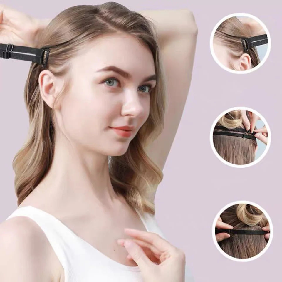 Eyes Eyebrows Stretch Band Adjustable Eyes And Fox Eyes Lift Hair Strap Band Hold BB Clips Double Layer Magic Elastic Band