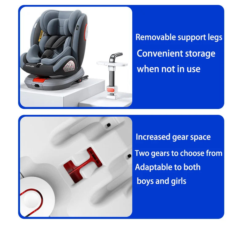 Baby Car Seats Infant Safety Car Seats Child Safety Booster Car Seats Convertible Child Safety Car Seats with Isofix for 0-12Y