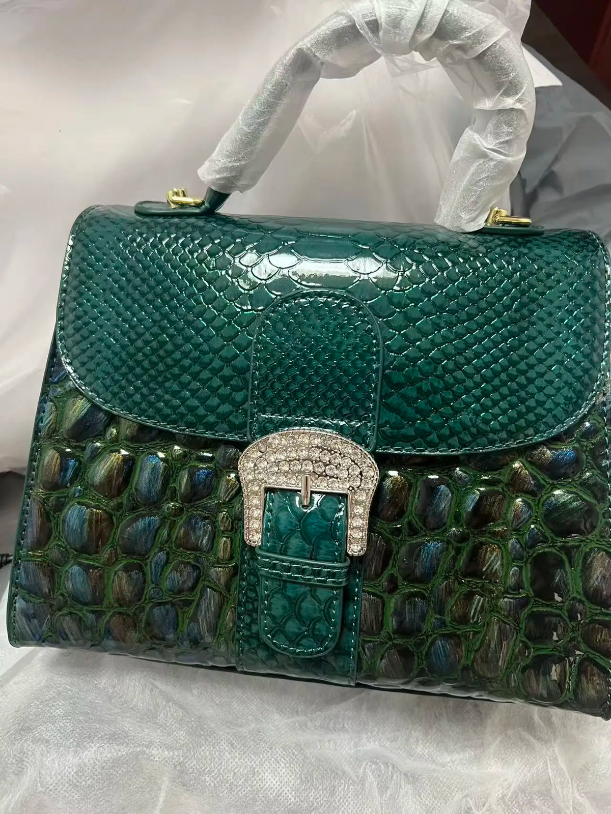 Luxury Brand 2025 Women's Bag Crocodile Leather New Handbag Shoulder Cross Body Bags for Women Сумка Женская