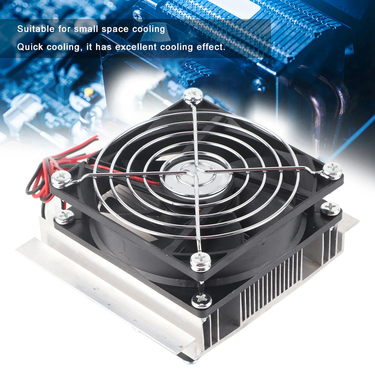 Peltier Cooler Electrical Equipment XD‑35 Thermoelectric Peltier Plate Module Cooling System DIY Kit for Small Space Cooling