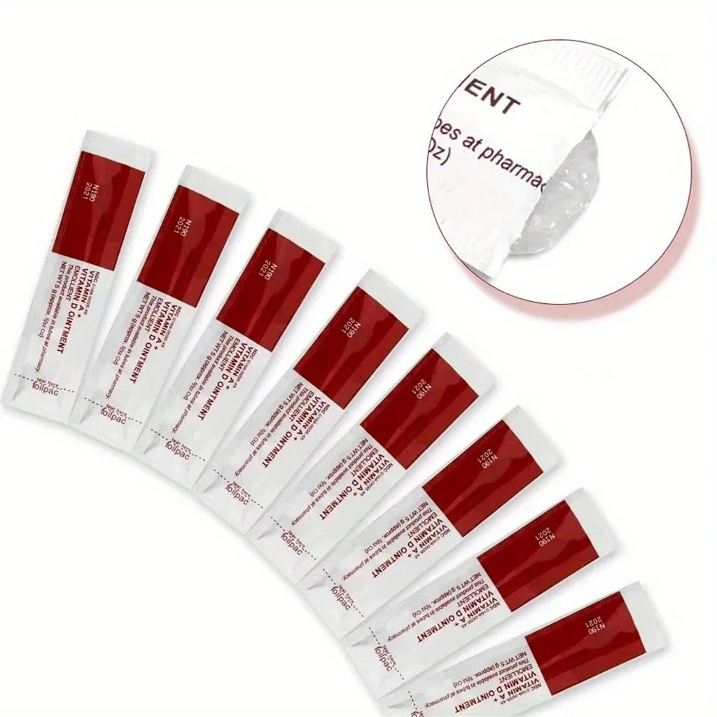 20/100pc Tattoo Aftercare Cream Care Lotion Anti Scar Vitamin Ointment Permanent Makeup  Supplies Eyebrow Eyeliner Lips Cream 5G