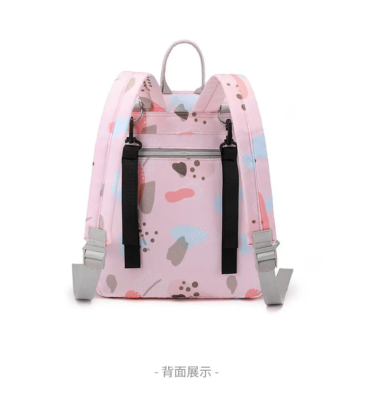 Fashion Mummy Travel Stroller Bag Large Capacity Mother Bag Carrying Pregnant Baby Nappy Backpack Activity Baby Diaper Backpack