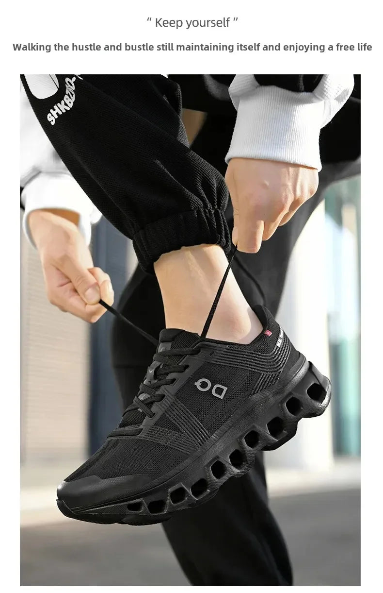 Running Sneakers Men Lightweight Breathable Wear-Resistant Soft Gym Jogging Shoes Comfort Marathon Athletic Sports Shoes for Man