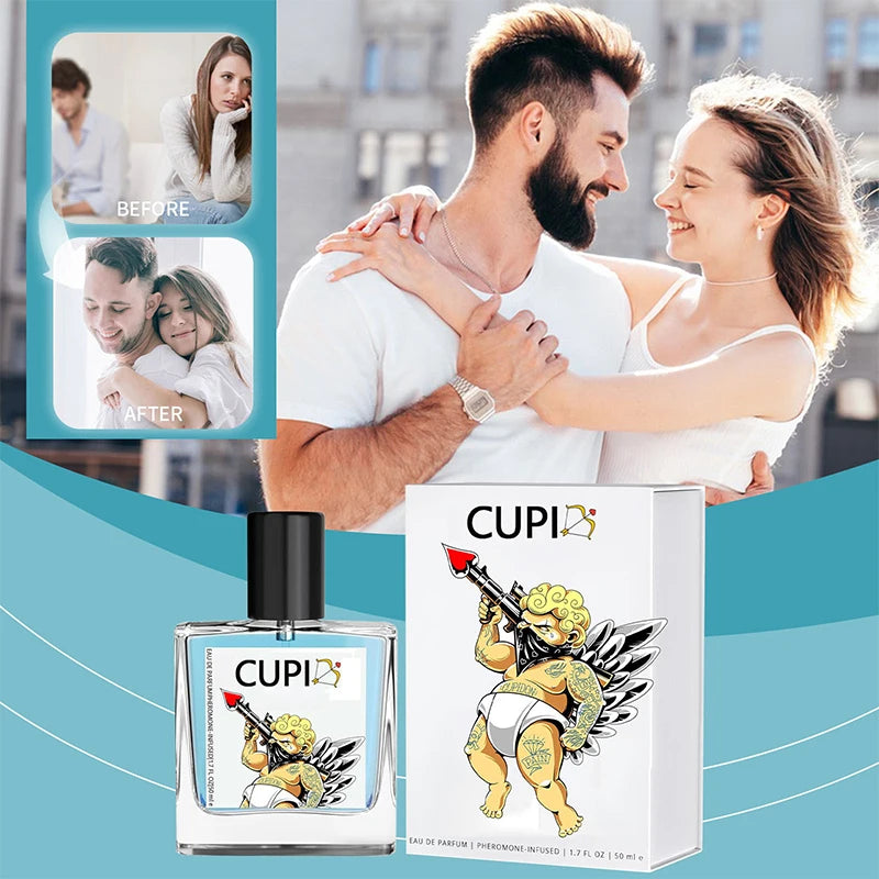 Cupid Perfume Original Cologne Perfume Natural Contain Pheromone Lasting Fragrance Floral Plant Fragrance Fresh Charm Perfume