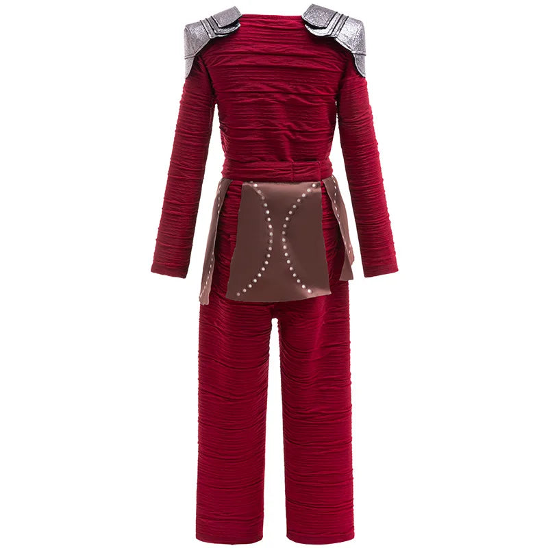 Girls Halloween Costume 2025 New Movie Cosplay Clothes Sets Children Brave Girls Party Carnival Birthday Red Clothing Performanc