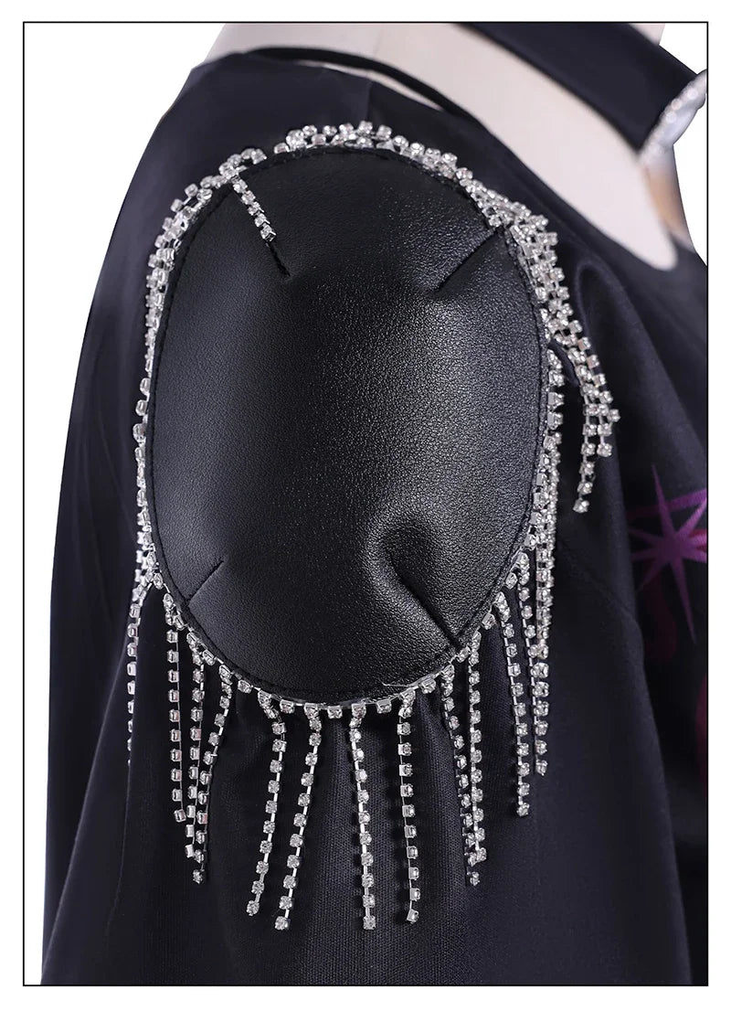 2025 Halloween KPop Mira Cosplay Costume Wig Women Girls Halloween Carnival Comic-con Party Role Playing Outfits