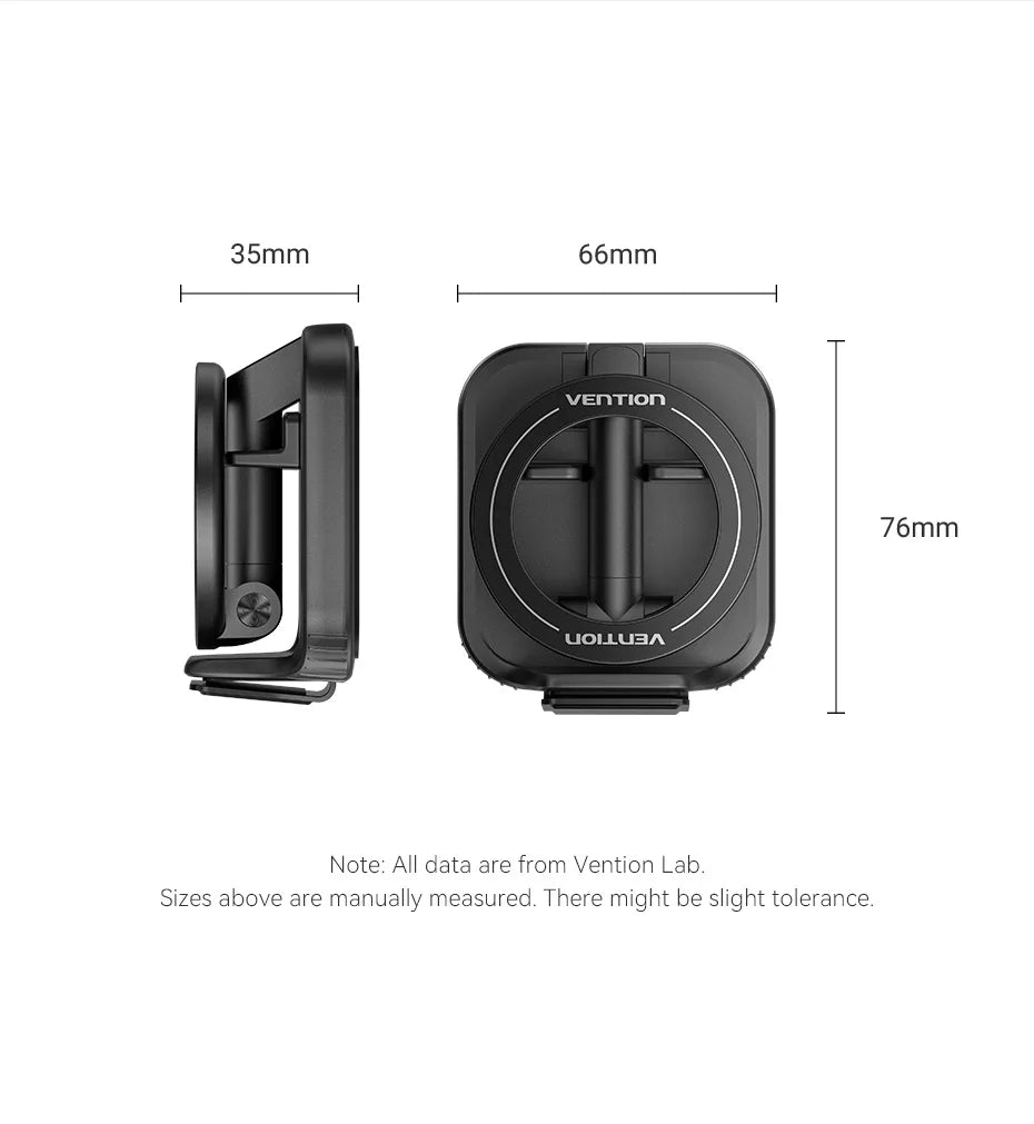 Vention Magnetic Phone Holder Desktop Hands-Free Detachable Airplane Car Travel Essentials Flexible Phone Mount For iPhone 17 16