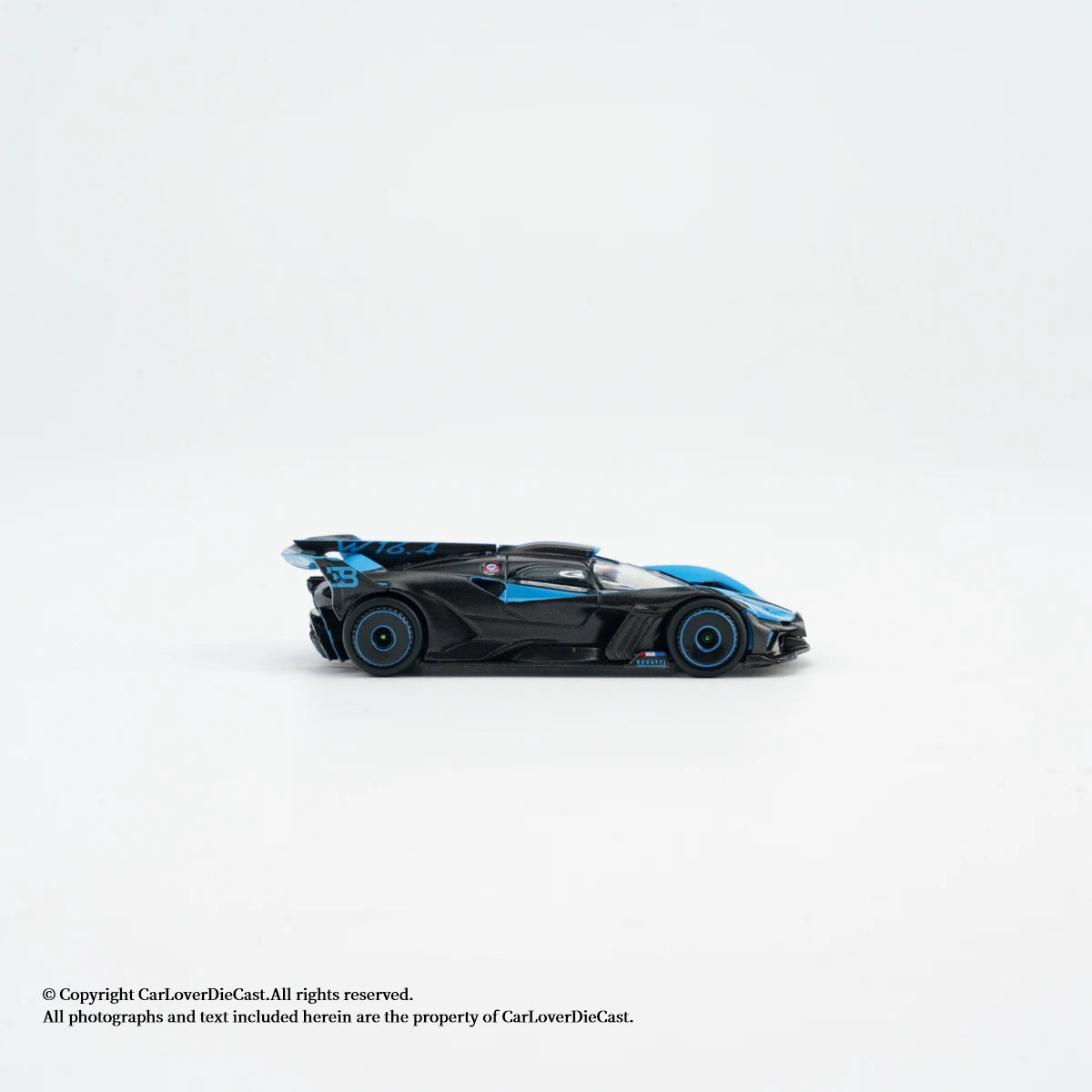 MINIGT 1:64 Bugatti Bolide Presentation Alloy Diecast Car Model Collection