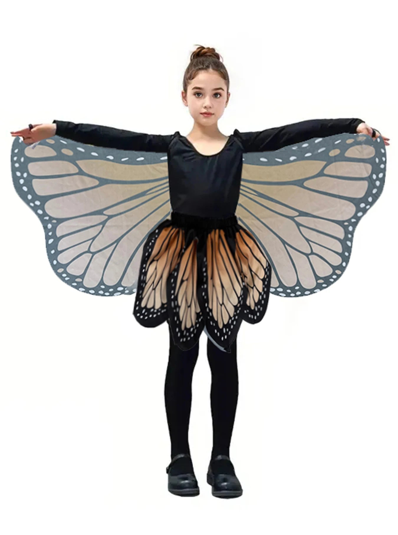Halloween Kids Butterfly Costume Girl Fairy Butterfly Wings Blue Pink Purple Costume