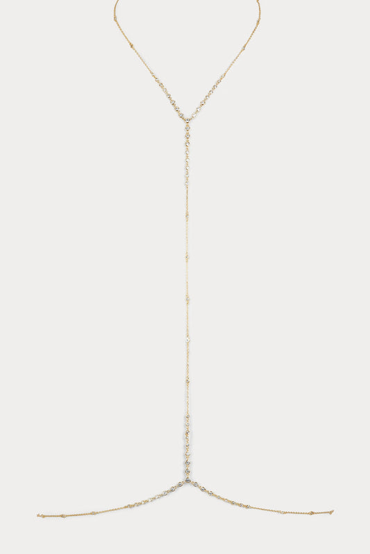 2026 New Sexy Chest Breast Belly Body Chain Necklace For Women Girls Party Wedding Beach Fashion Body Jewelry