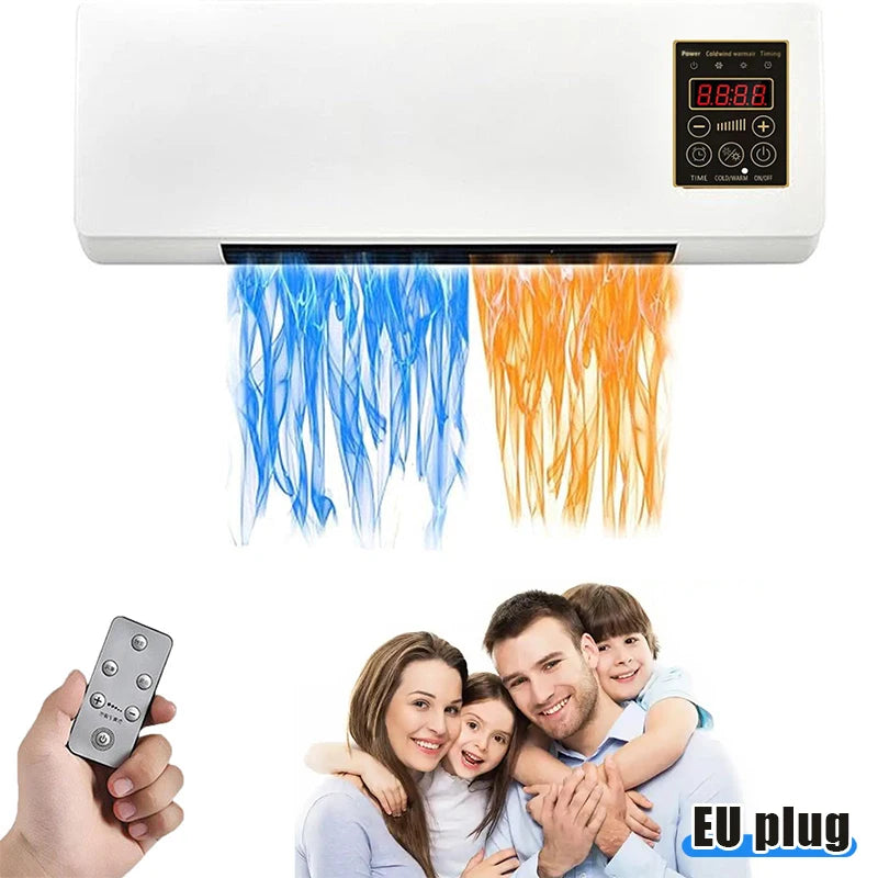 Wall-mounted Air Conditioner Fan and Heater RV Air Conditioner Fan Heater Combo Split Portable Ductless Air Conditioner
