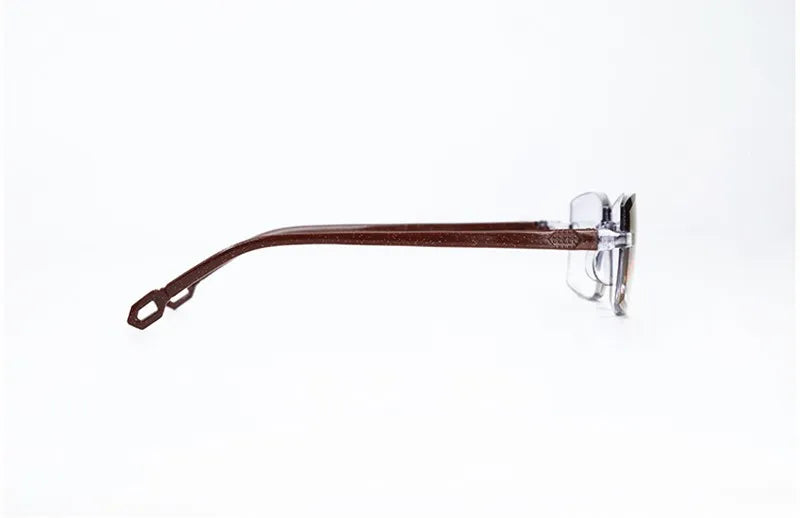 Rimless Reading Glasses Bifocal Distant and Near Magnifying Glasses for Men and Women To +4.0