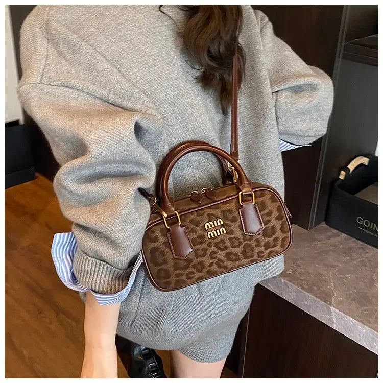 Original Square Leather Satchel Handbag Women Designer Tote Shoulder Crossbody Purse Luxury Diaper Bag