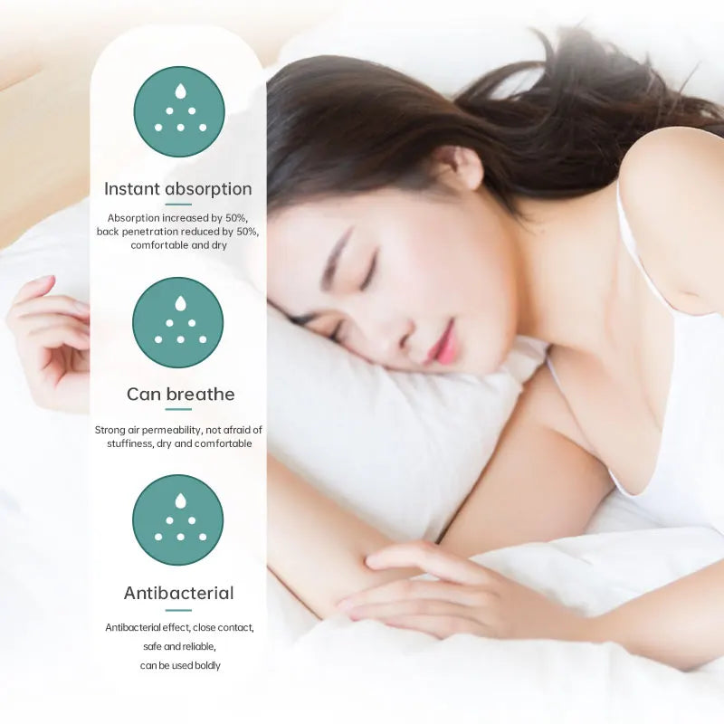 3packs/lots LOVE MOON Anion Sanitary towel Feminine Hygiene Sanitary Napkin Soft Mesh Menstrual Pads Organic Cotton for women