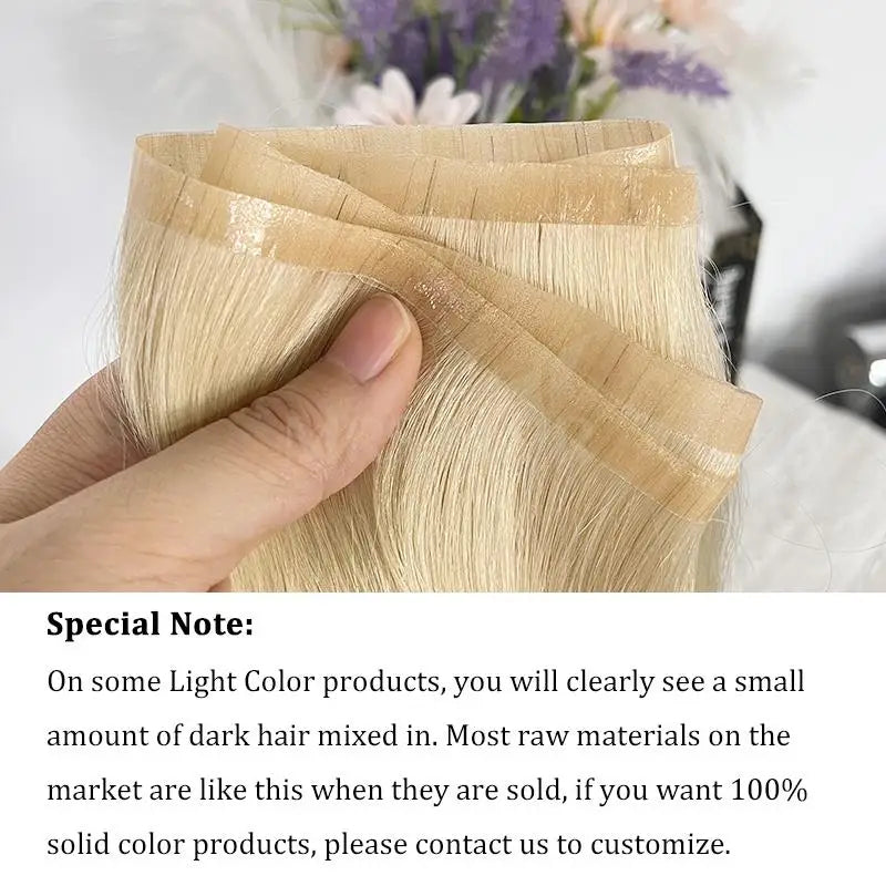 Seamless Natural Tape Weft  Long PU Skin Weft Tape in Human Extensions No Glue  Human Hair For Fine Hair 80cm Long Weft Bundles
