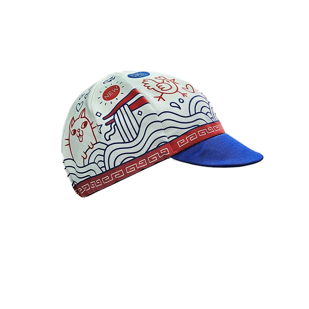 New Style Cycling Caps Summer Breathable Sports Bicycle Hats Quick Dry Polyester Black Blue Hats Classical